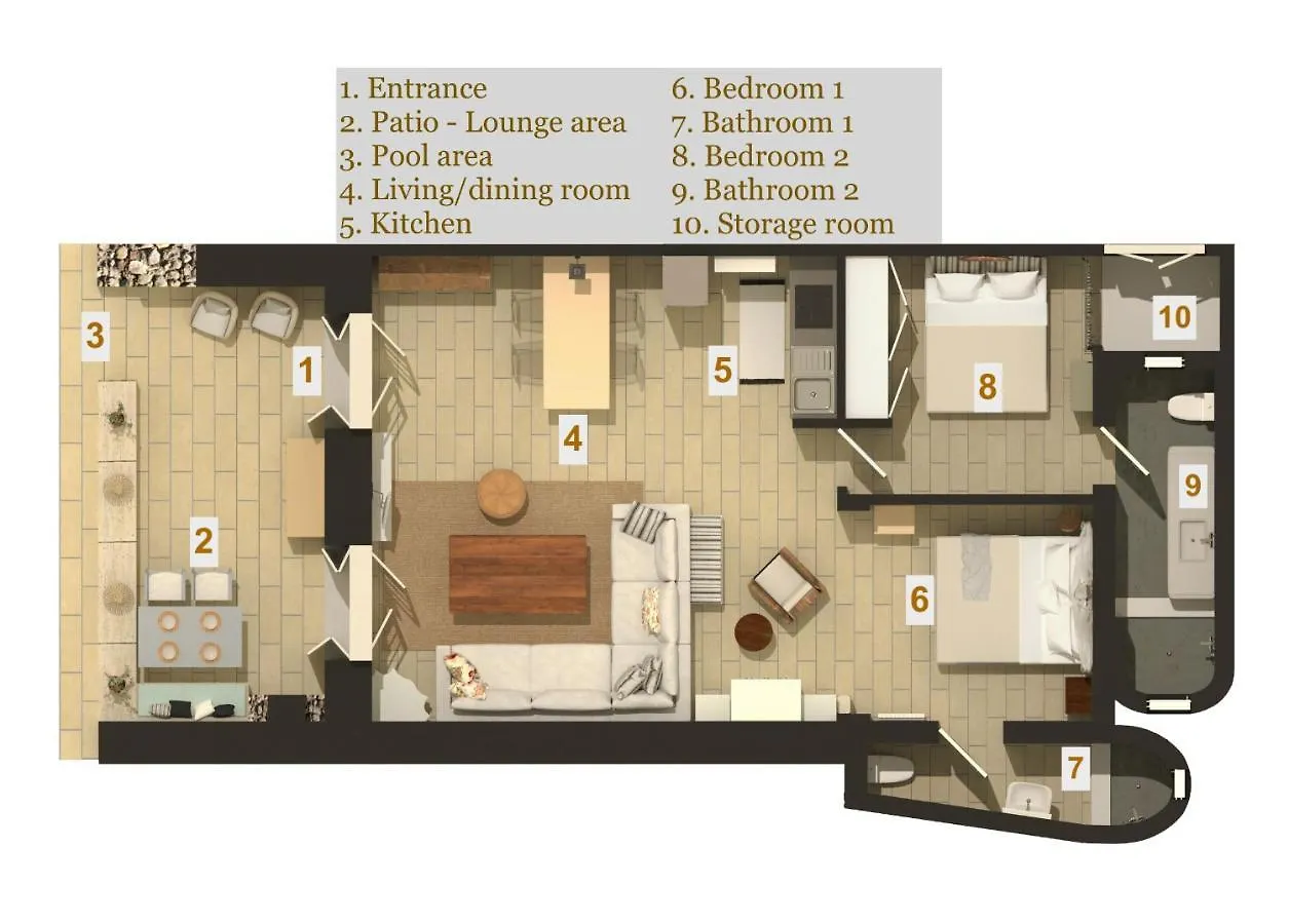Selene Suite By Llb Mykonos - 2Bdr - Sea & Sunset View Mykonos Town